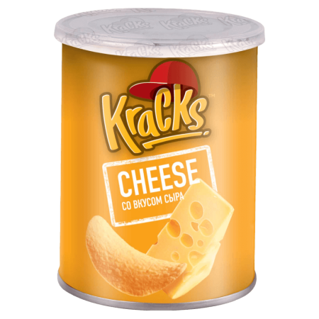Чипсы Kracks Сыр 45гр