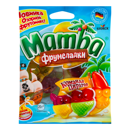 Мармелад Жевательный Команда Пиратов Фрумеладки Mamba м/у 70г