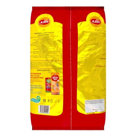 Палочки Кукурузные Сладкие Тәттібек м/у 400г