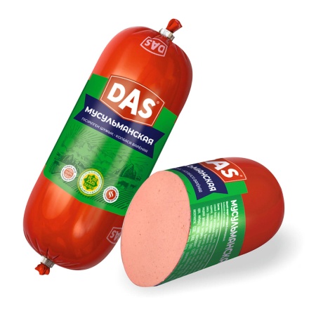 Колбаса Dаs Мусульманская Вареная шт к/об