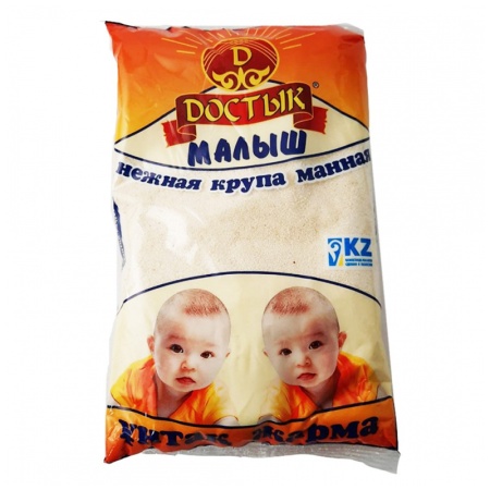 Крупа Манная Достык Малыш 400гр фл/п