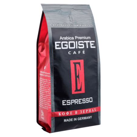 Кофе Egoiste Espresso в Зернах Натур 250гр стаб/б