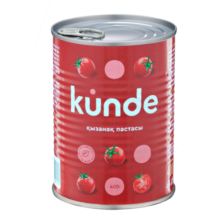 Паста Томатная Kunde 800гр ж/б Паста Томатная Kunde 800гр ж/б