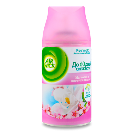 Освежитель Воздуха Airwick магнолия/вишня 250мл Сменный фл
