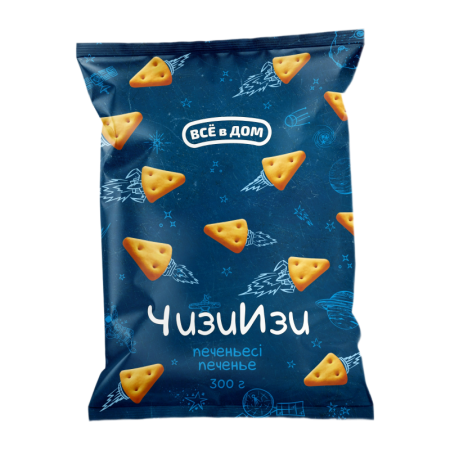 Печенье Затяжное Всё в Дом Чизиизи 300гр