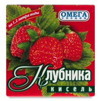 Кисель Клубника Омега Специи м/у 170г