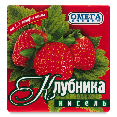 Кисель Клубника Омега Специи м/у 170г