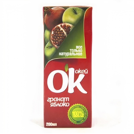 Напиток ок гранат/ябл 0,2л Trc