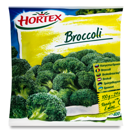 Капуста Брокколи Быстрозамороженная Hortex м/у 400г
