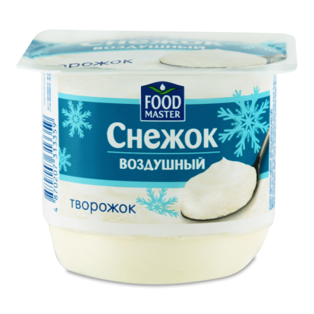 Творожок 3.8% Снежок Воздушный Food Master ст 100г