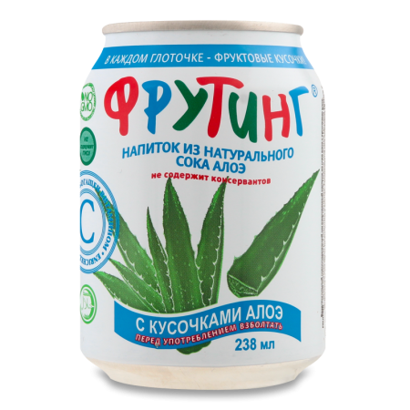 Напиток Fruiting с Кус Алоэ 0,238л ж/б