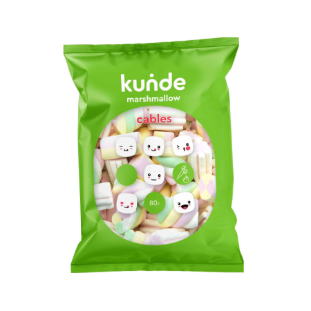 Конфеты Kunde Cables Маршмеллоу 80гр п/п
