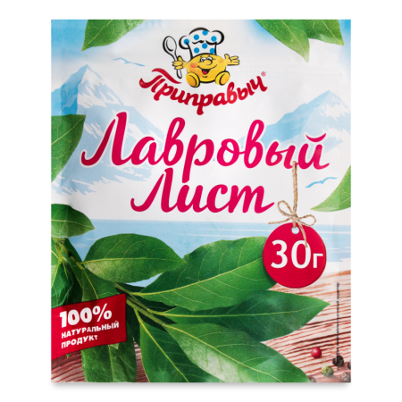 Лист Лавровый Приправыч м/у 30г