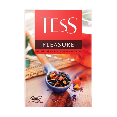 Чай Tess Черный Pleasure 400гр Кор Чай Tess Черный Pleasure 400гр Кор