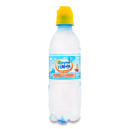 Вода Питьевая Для Детей от Рождения Негазированная Фрутоняня п/бут 0.33л