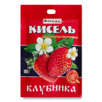 Кисель Быстрорастворимый Клубника Royal Food м/у 100г