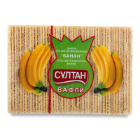 Вафли Ароматизированные Банан Сұлтан м/у 400г