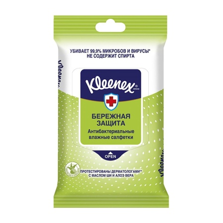 Салфетки Klinex Protect Влажные 10шт гр/у