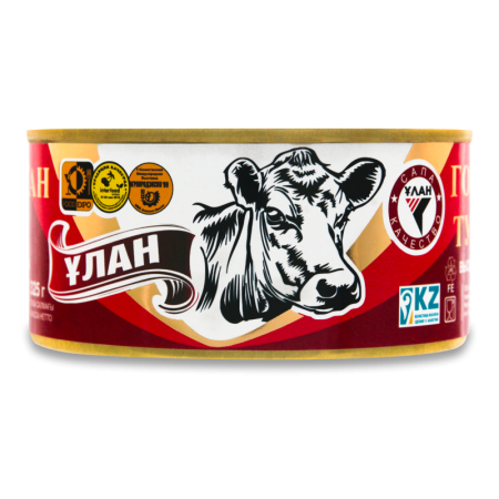 Говядина Тушеная Ұлан ж/б 325г