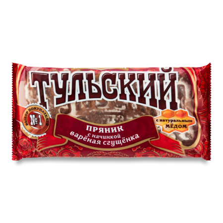 Пряник с Начинкой Варёная Сгущёнка Тульский м/у 140г