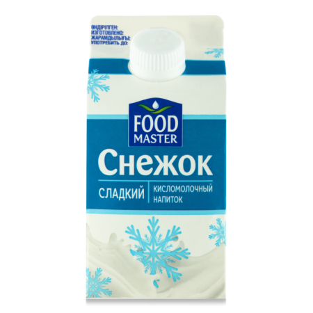 Напиток Кисломолочный 2% Снежок Foodmaster т/п 450г
