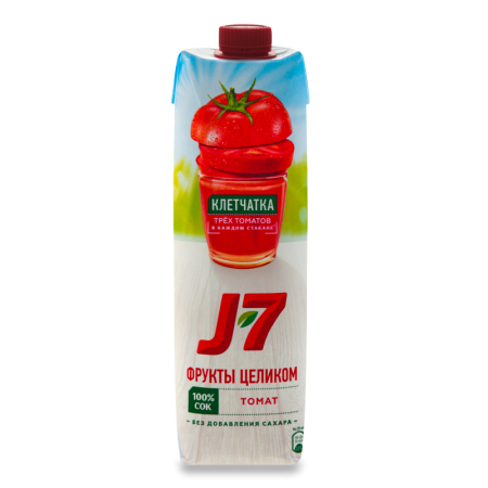 Сок Томатный с Солью и Мякотью Для Детей от 3лет j7 т/п 0.97л
