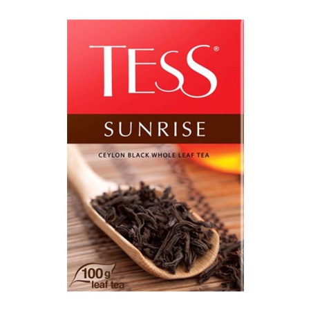 Чай Tess Sunrise 100гр Кор