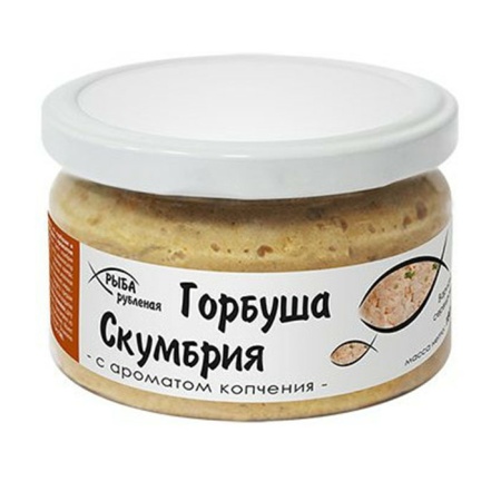 Рыбное Изделие Европром горбуша/скумбрия Рубленное с Ароматом Копчения 180гр с/б