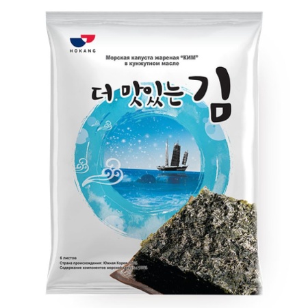 Капуста Морская Ким в Кунжутном Масле 10гр п/п