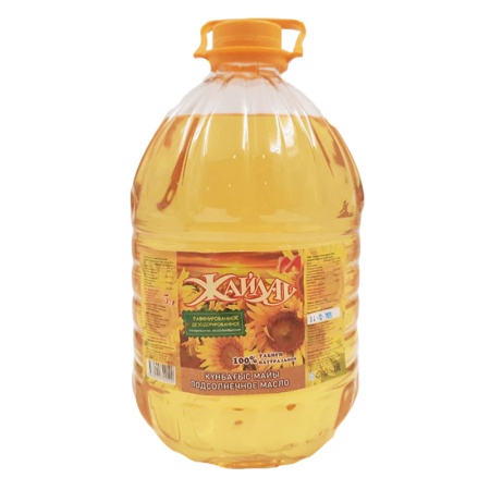 Масло Маслодел Жайляу Подсолнечн раф/дез 5л