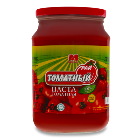 Паста Томатная Томатный Рай масло-дел с/б 720г