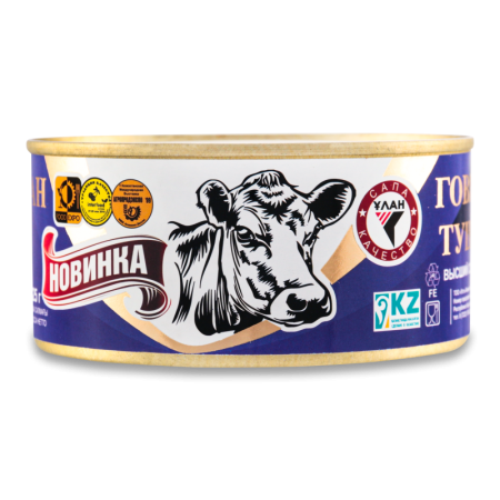 Говядина Тушеная Улан ж/б 325г