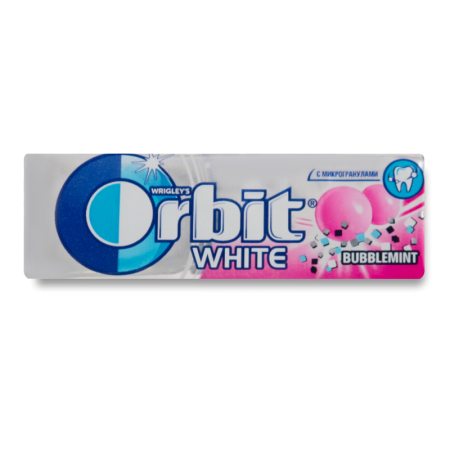 Резинка Жевательная Bubblemint White Orbit м/у 13.6г