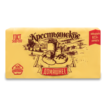 Спред 82.5% сливочно-растительный Домашнее Крестьянское м/у 480г