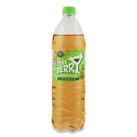 Напиток Безалкогольный Газированный Тутти Фрутти Fest Berry Riks п/бут 1л
