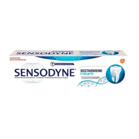 Паста Зубная Sensodyne Отбеливание Восст и Защита 75мл Кор