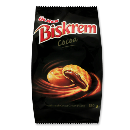 Печенье с Какао Кремовой Начинкой Ulker м/у 180г