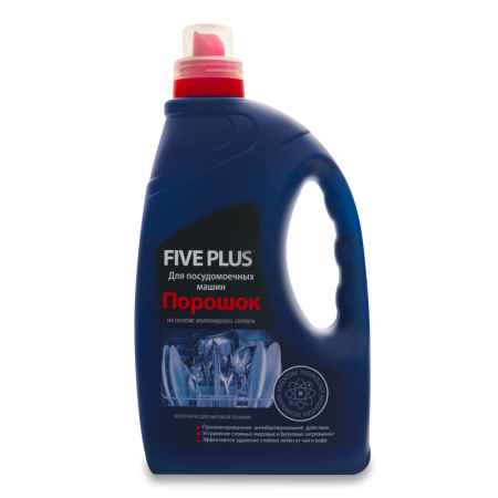 Порошок Для Посудомоечных Машин Five Plus 1250мл