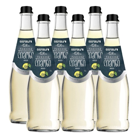 Лимонад Geo Natura Lemon 0,5л с/б