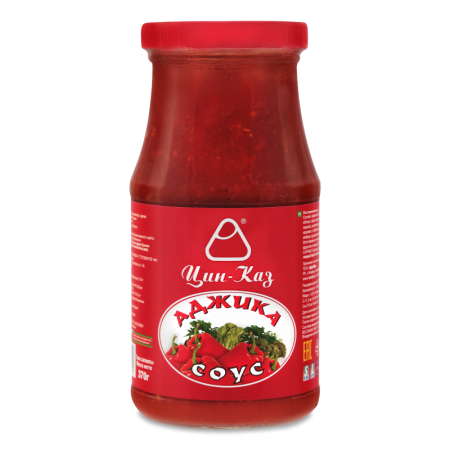 Cоус Аджика цин-каз с/б 370г Cоус Аджика цин-каз с/б 370г