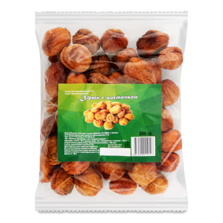 Урюк с Косточкой Желтый 200гр п/п