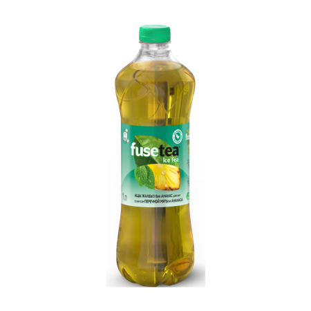 Напиток Безалкогольный Негазированный Перечная Мята и Ананас Fuse Tea п/бут 1л