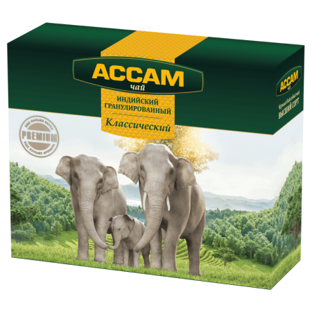 Чай Ассам Классич Гранул 1кг Кор