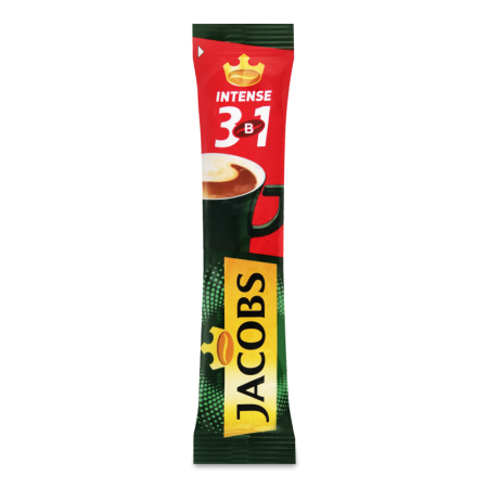Напиток Кофейный Растворимый 3в1 Intense Jacobs м/у 12г