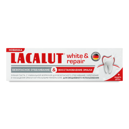 Паста Зубная white&repair Lacalut 75мл