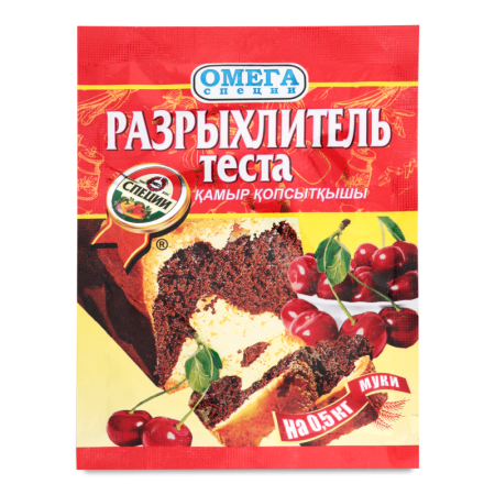 Разрыхлитель Теста Омега Специи м/у 10г Разрыхлитель Теста Омега Специи м/у 10г
