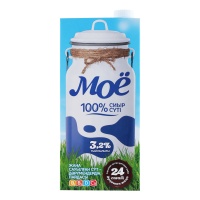 Молоко 3.2% Ультрапастеризованное Мое т/п 0.95л