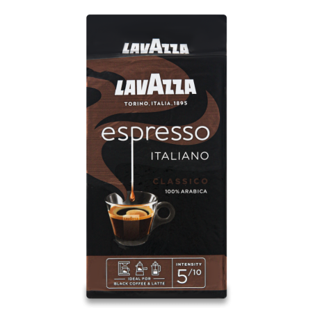 Кофе Lavazza Espresso Средняя Обжарка Среднетонкий Помол 250гр стаб/б