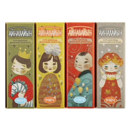 Шоколад Рахат Айналайын Молочный 20гр Кнврт