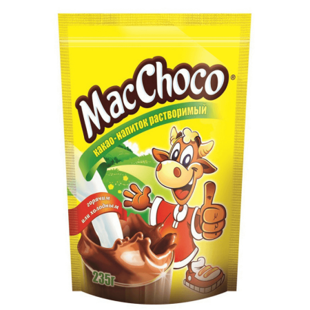 Какао Macchoco Растворимый 235гр стаб/б